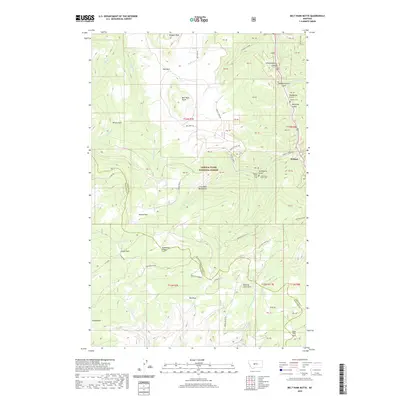 2020 Map of Belt Park Butte, 2020 Print
