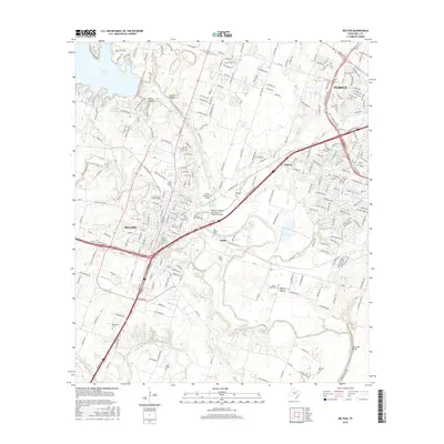 2016 Map of Belton, 2016 Print