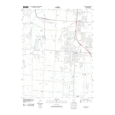 2009 Map of Belton, 2009 Print