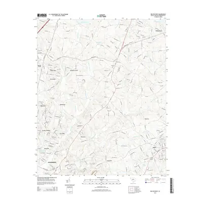 2014 Map of Belton West, 2014 Print