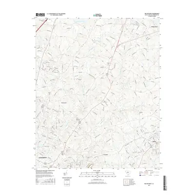 2017 Map of Belton West, 2017 Print