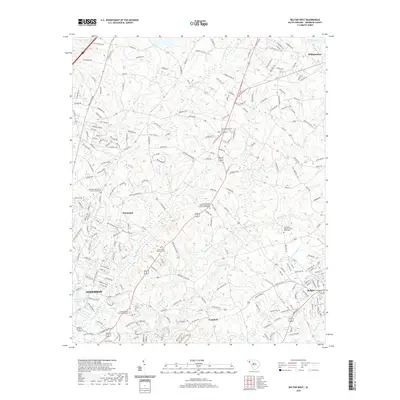 2020 Map of Belton West, 2020 Print