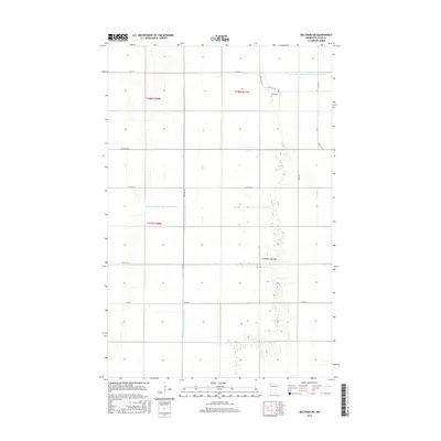 2016 Map of Beltrami SW, 2016 Print