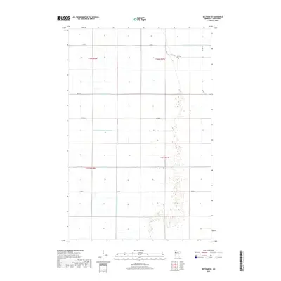 2019 Map of Beltrami SW, 2019 Print