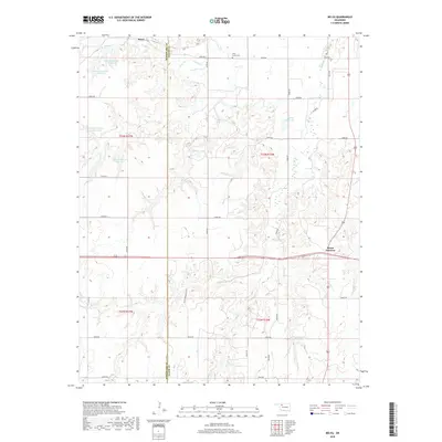 2018 Map of Belva, 2018 Print