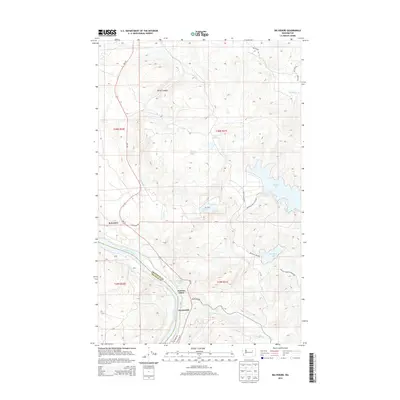 2014 Map of Belvedere, 2014 Print