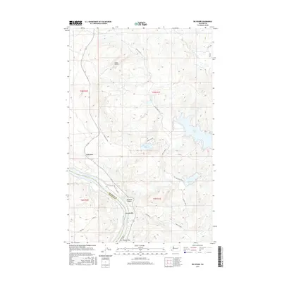 2017 Map of Belvedere, 2017 Print