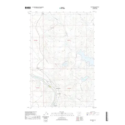 2020 Map of Belvedere, 2020 Print