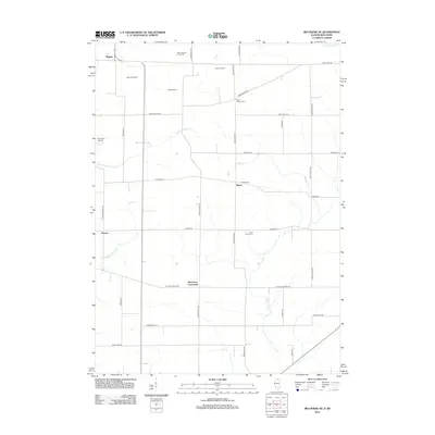 2012 Map of Belvidere NE, 2012 Print