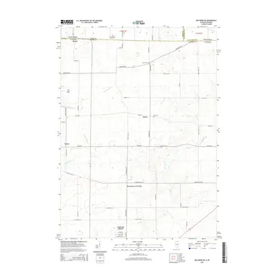2015 Map of Belvidere NE, 2015 Print