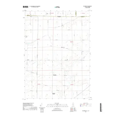 2018 Map of Belvidere NE, 2018 Print