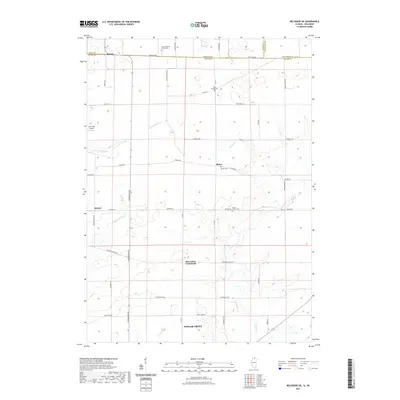 2021 Map of Belvidere NE, 2021 Print
