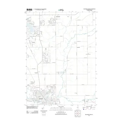 2012 Map of Belvidere North, 2012 Print