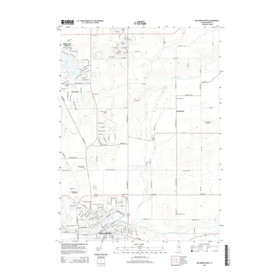 2015 Map of Belvidere North, 2015 Print