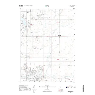 2018 Map of Belvidere North, 2018 Print