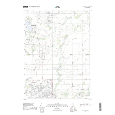 2023 Map of Belvidere North, 2023 Print