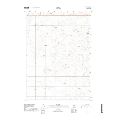2017 Map of Belvidere NW, 2017 Print