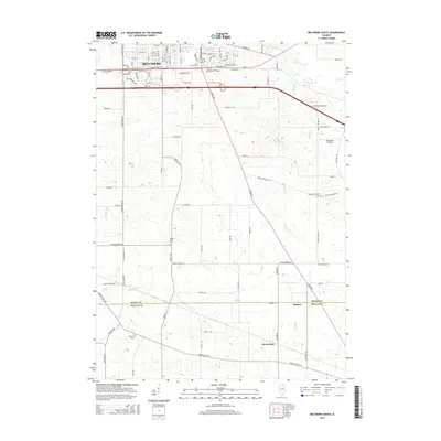 2015 Map of Belvidere South, 2015 Print