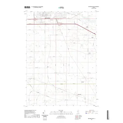 2021 Map of Belvidere South, 2021 Print
