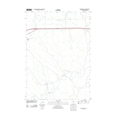 2012 Map of Belvidere SW, 2012 Print