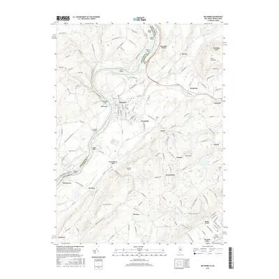 2016 Map of Belvidere, 2016 Print