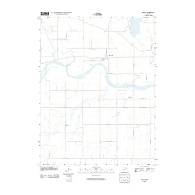 2010 Map of Belvue, 2010 Print