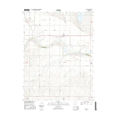 2016 Map of Belvue, 2016 Print