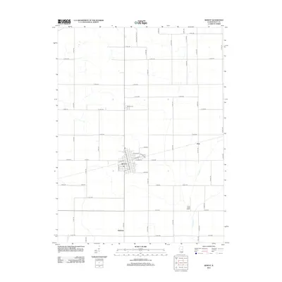 2012 Map of Bement, 2012 Print
