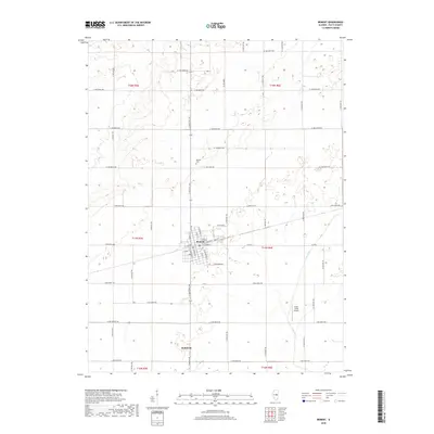 2018 Map of Bement, 2018 Print