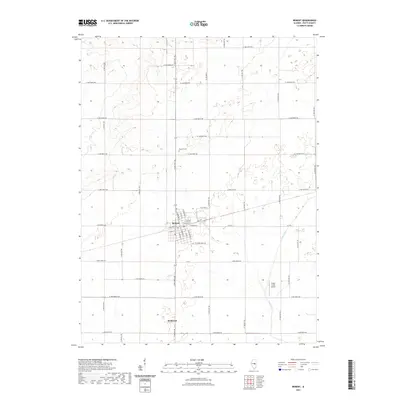 2021 Map of Bement, 2021 Print