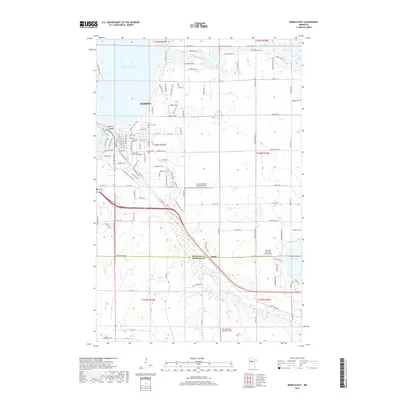 2019 Map of Bemidji East, 2019 Print