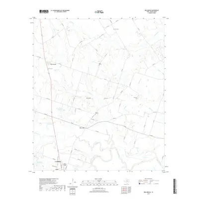 2019 Map of Ben Arnold, 2019 Print
