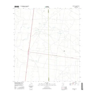 2016 Map of Ben Bolt SE, 2016 Print
