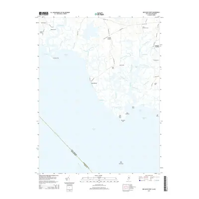 2014 Map of Ben Davis Point, 2014 Print