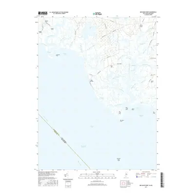 2017 Map of Ben Davis Point, 2017 Print