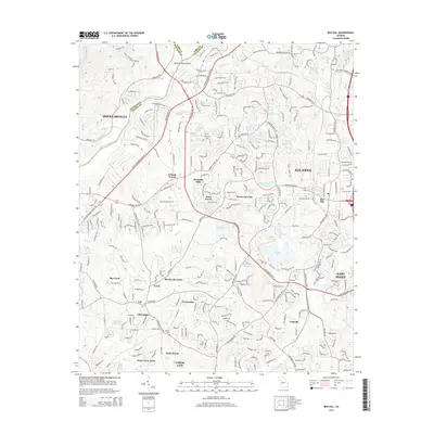 2014 Map of Ben Hill, 2014 Print