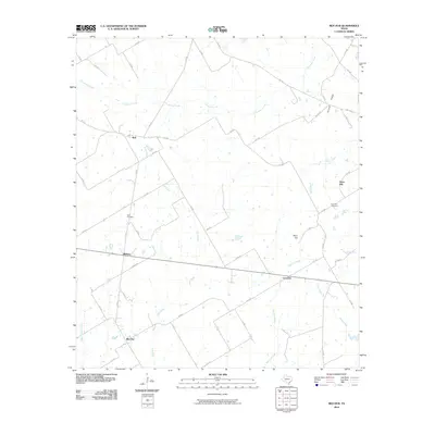 2010 Map of Ben Hur, 2010 Print