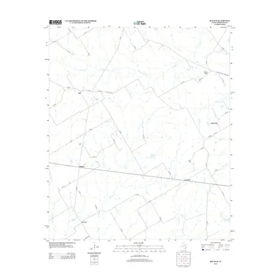 2013 Map of Ben Hur, 2013 Print