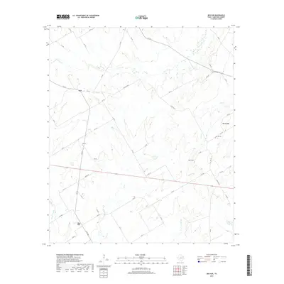 2019 Map of Ben Hur, 2019 Print