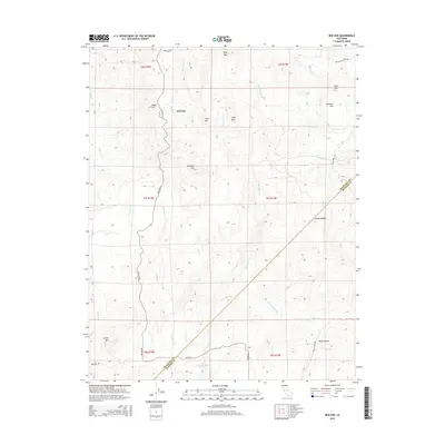 2015 Map of Ben Hur, 2015 Print