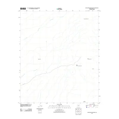 2011 Map of Ben Nevis Mountain, 2011 Print