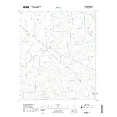 2019 Map of Ben Wheeler, 2019 Print