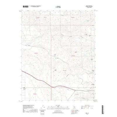2018 Map of Bena, 2018 Print