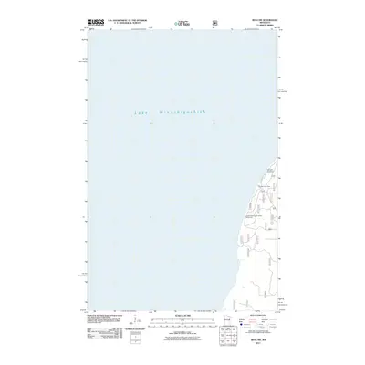 2011 Map of Bena NW, 2011 Print