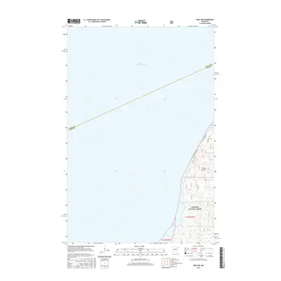 2016 Map of Bena NW, 2016 Print