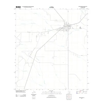 2013 Map of Benavides, 2013 Print