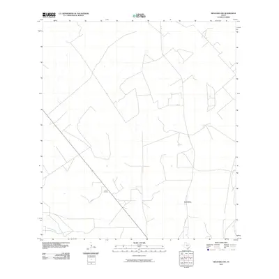 2010 Map of Benavides NW, 2010 Print