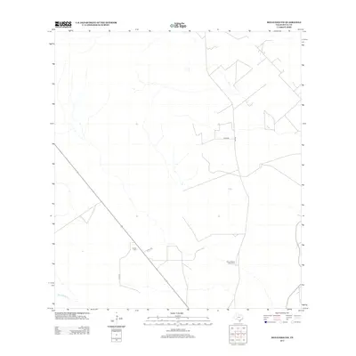 2013 Map of Benavides NW, 2013 Print