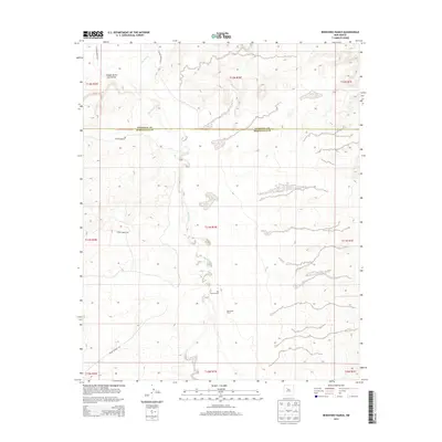 2013 Map of Benavidez Ranch, 2013 Print