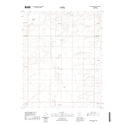 2020 Map of Benavidez Ranch, 2020 Print